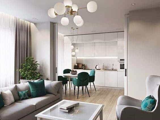 Thiết kế chung cư mini 30m2 13 Thiết kế phòng chung cư đẹp