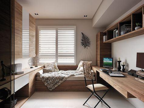 Thiết kế chung cư mini 30m2 17 Thiết kế phòng chung cư đẹp