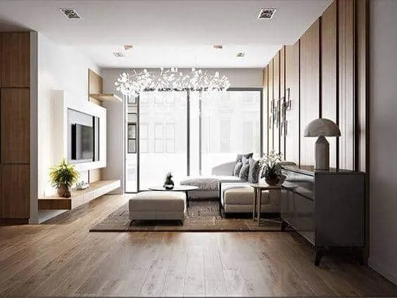 Thiết kế nội thất chung cư hiện đại đẹp 3 Thiết kế phòng chung cư đẹp
