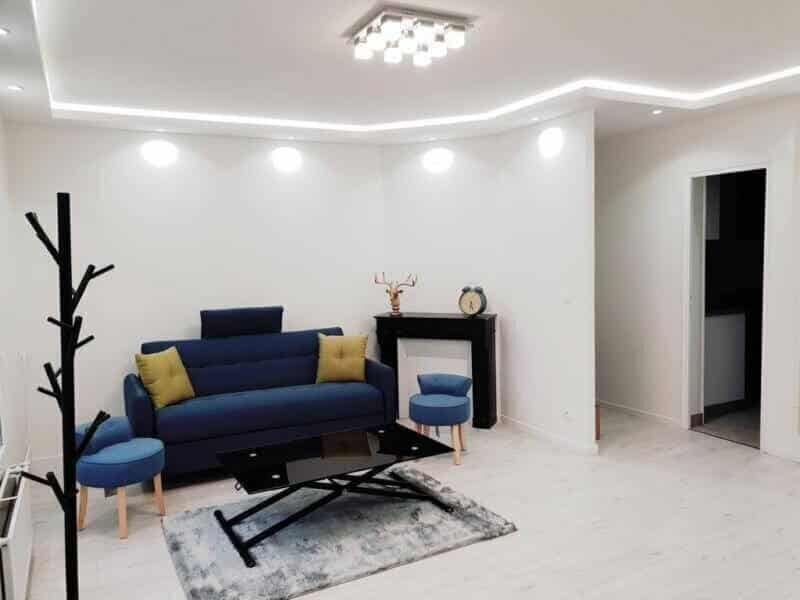 thiết kế nội thất căn hộ 60m2 
