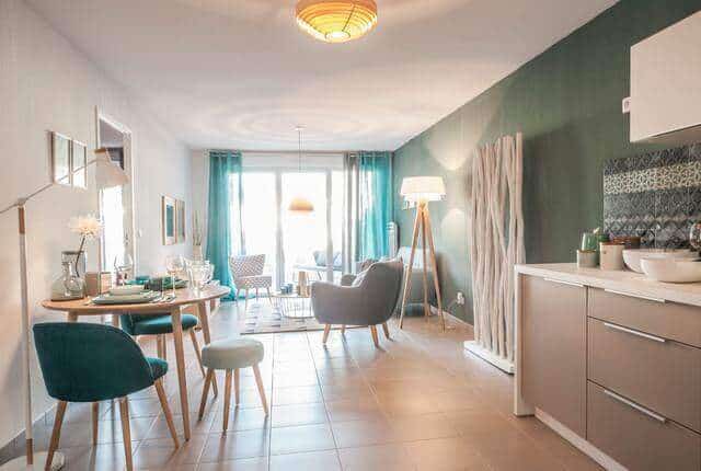 thiết kế nội thất căn hộ 60m2 06