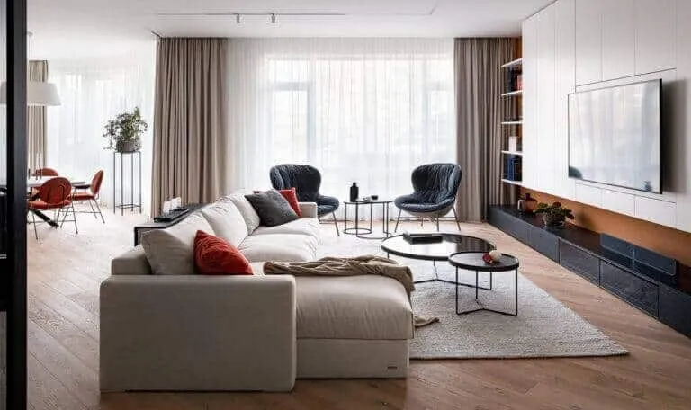 Thiết kế nội thất căn hộ 60m2 15 Thiết kế phòng chung cư đẹp