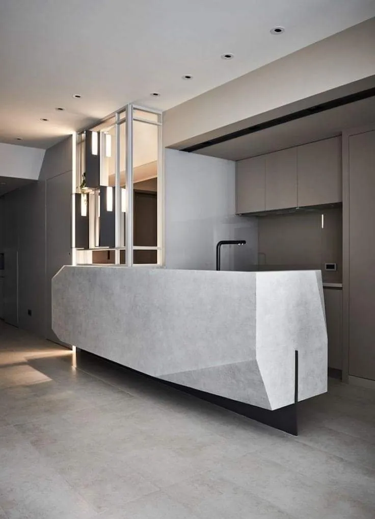 Quầy lễ tân đẹp cao cấp thẩm mỹ cao