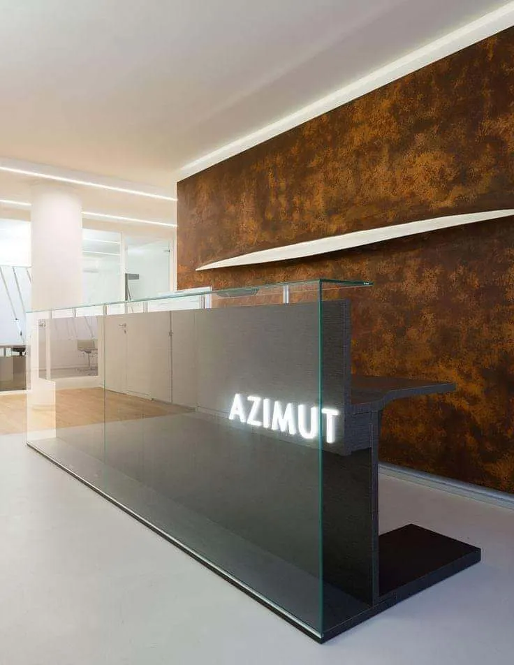 Quầy lễ tân đẹp cao cấp thẩm mỹ cao