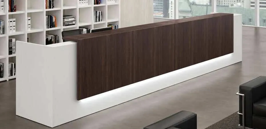 Quầy lễ tân đẹp cao cấp thẩm mỹ cao