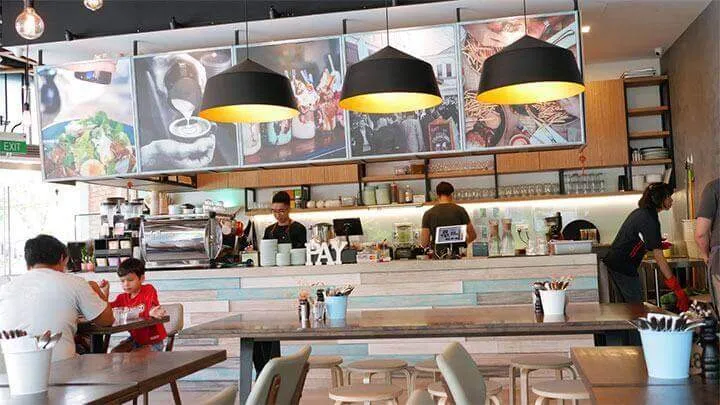 Thiết kế quán cafe phong cách vintage