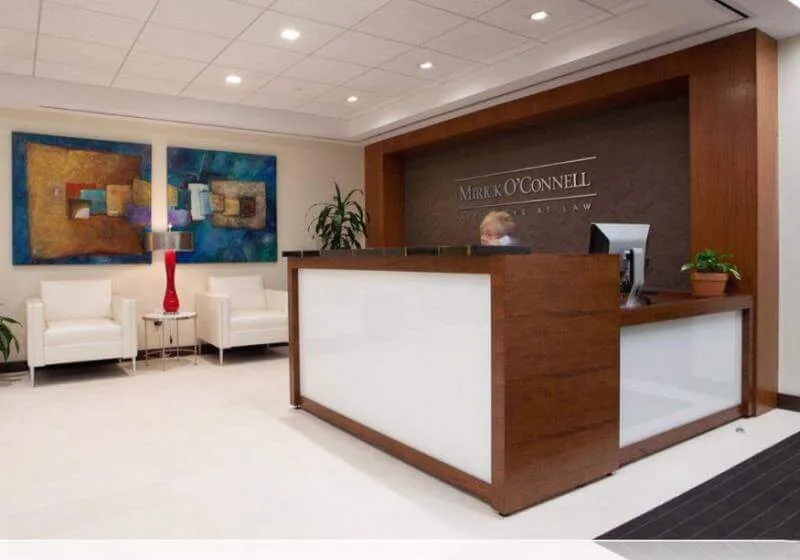 Quầy lễ tân vân đá chất lượng cao