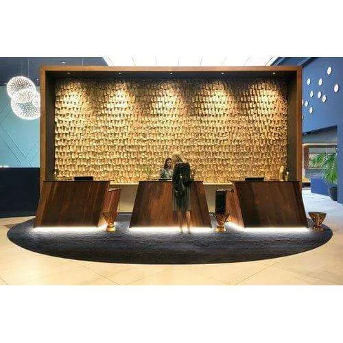 Mẫu quầy lễ tân khách sạn đạt tiêu chuẩn