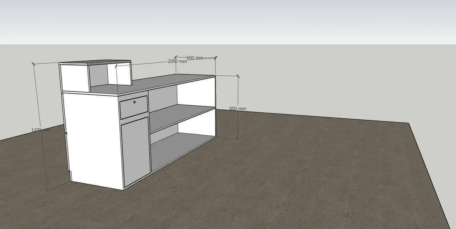 Mẫu quầy lễ tân khách sạn đạt tiêu chuẩn