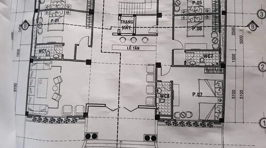 Quầy lễ tân thẩm mỹ viện sang trọng bật nhất