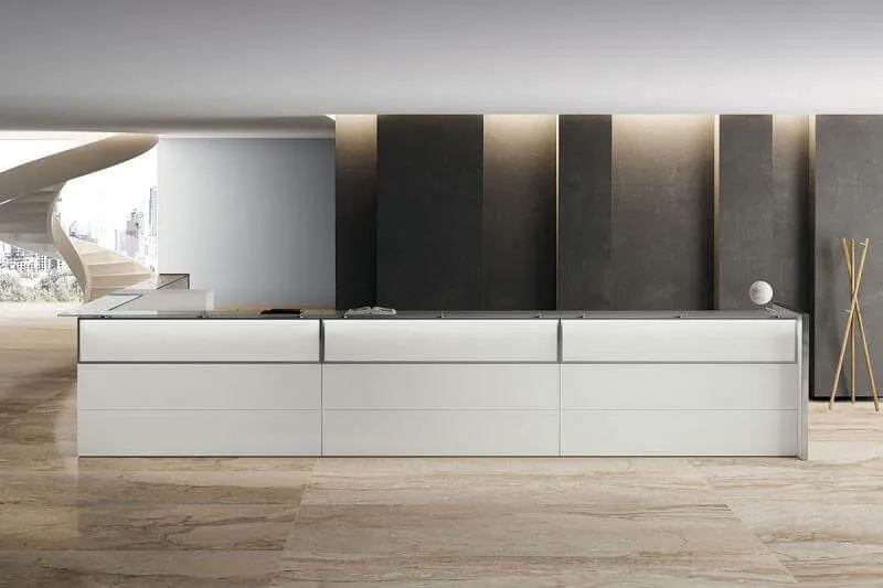 Quầy thu ngân gỗ đẹp giá thành thấp