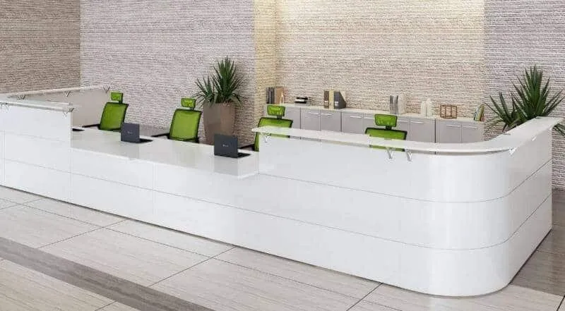 Quầy bar lễ tân 3 Quầy thu ngân gỗ đẹp giá thành thấp