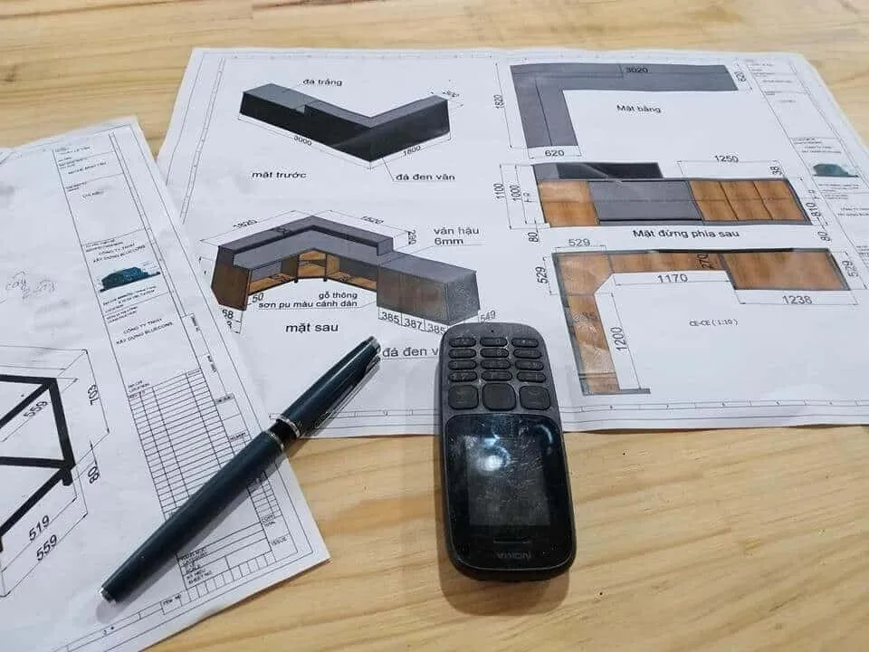 Quầy lễ tân bằng đá thu hút tài vận bạn nên sở hữu