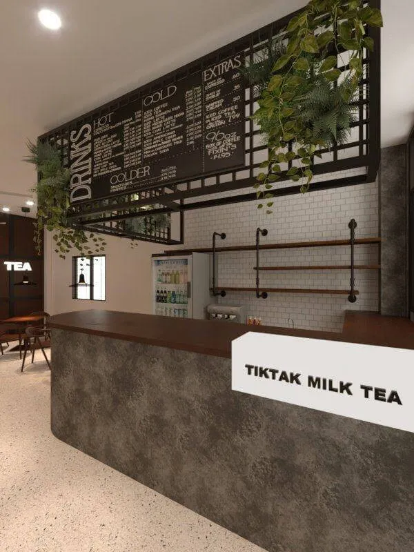 Thiết kế quán cafe nhỏ đẹp 4 Thiết kế quán cafe phong cách vintage