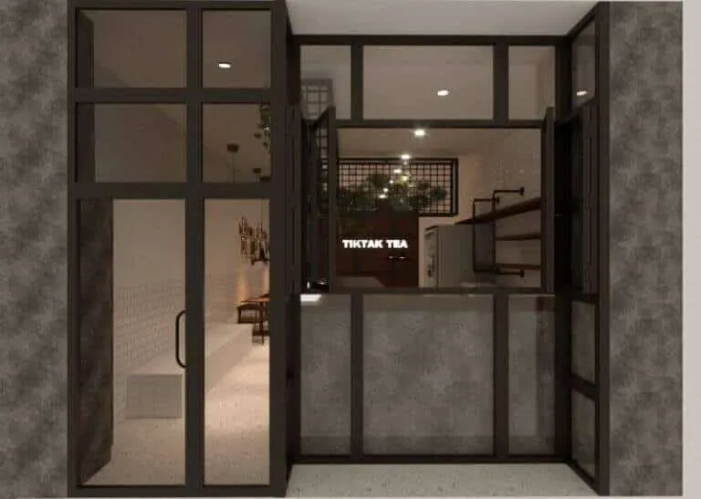 Thiết kế quán cafe phong cách vintage