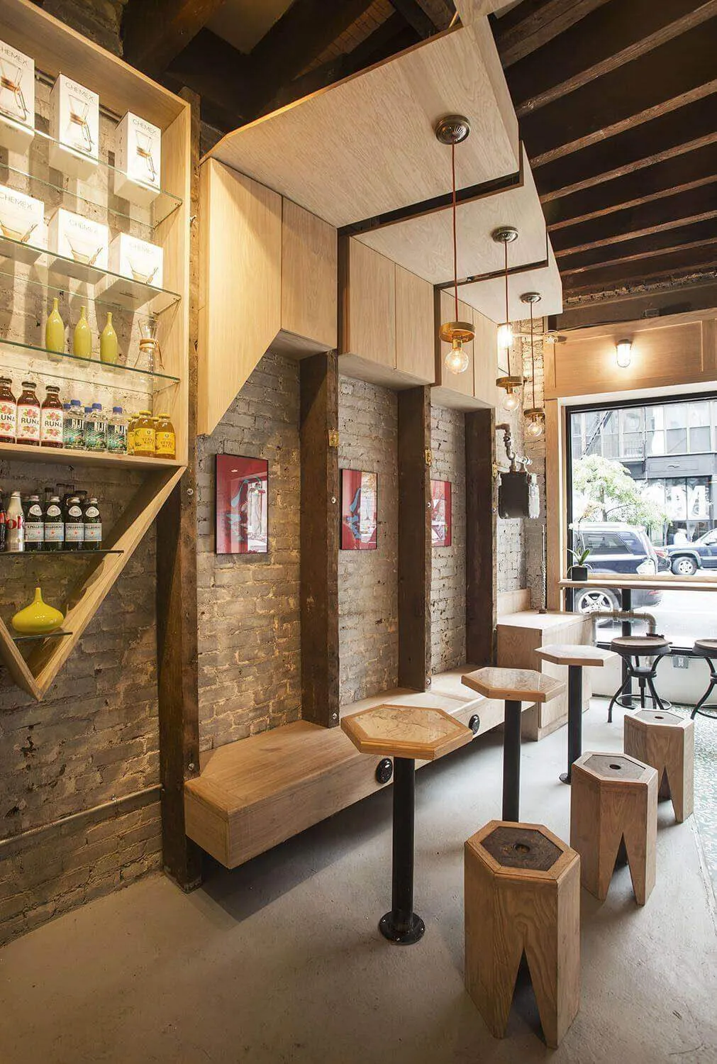 Thiết kế quán cafe nhỏ đẹp 9 Thiết kế quán cafe phong cách vintage