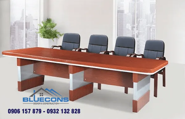 30+ mẫu bàn họp 1m8 gỗ chân sắt tiện ích thịnh hành nhất 2023 7 Thiết kế phòng chung cư đẹp