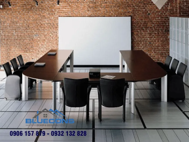 45+ mẫu bàn họp 6 ghế bằng gỗ chân sắt giá rẻ cho văn phòng nhỏ 6 Thiết kế phòng chung cư đẹp
