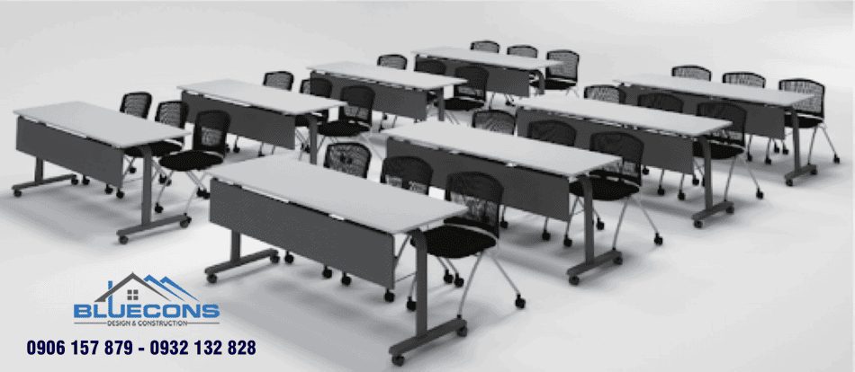 101+ Thiết kế bàn họp thông minh thiết kế hiện đại, tiện ích đón đầu xu thế năm 2023 12 Bàn họp gấp gọn training - thiết kế dành riêng cho phòng họp