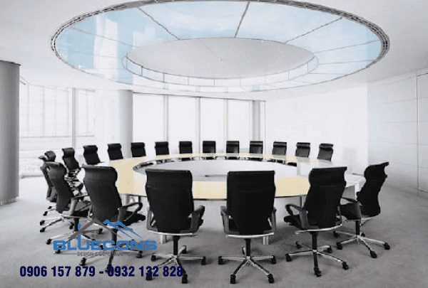 101+ Thiết kế bàn họp thông minh thiết kế hiện đại, tiện ích đón đầu xu thế năm 2023 14 Hiện đại đầy cuốn hút với bàn họp tròn cao cấp