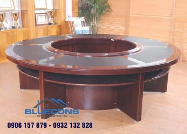 101+ Mẫu bàn họp tròn gỗ công nghiệp bền đẹp, nhiều doanh nghiệp yêu thích lựa chọn 4 Bàn họp tròn gỗ công nghiệp uy tín chất lượng