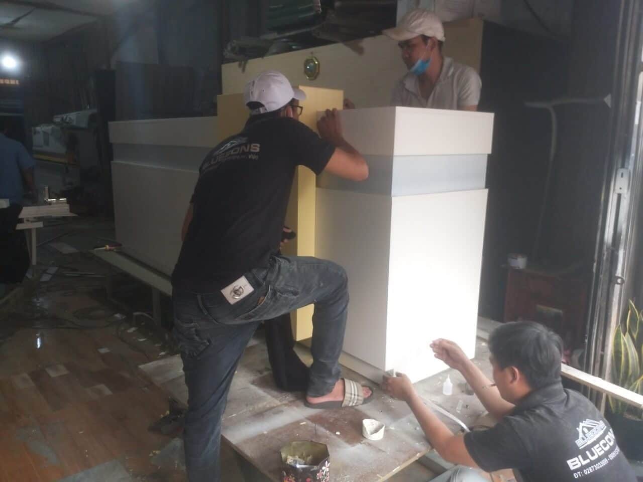 Mẫu quầy lễ tân khách sạn đạt tiêu chuẩn