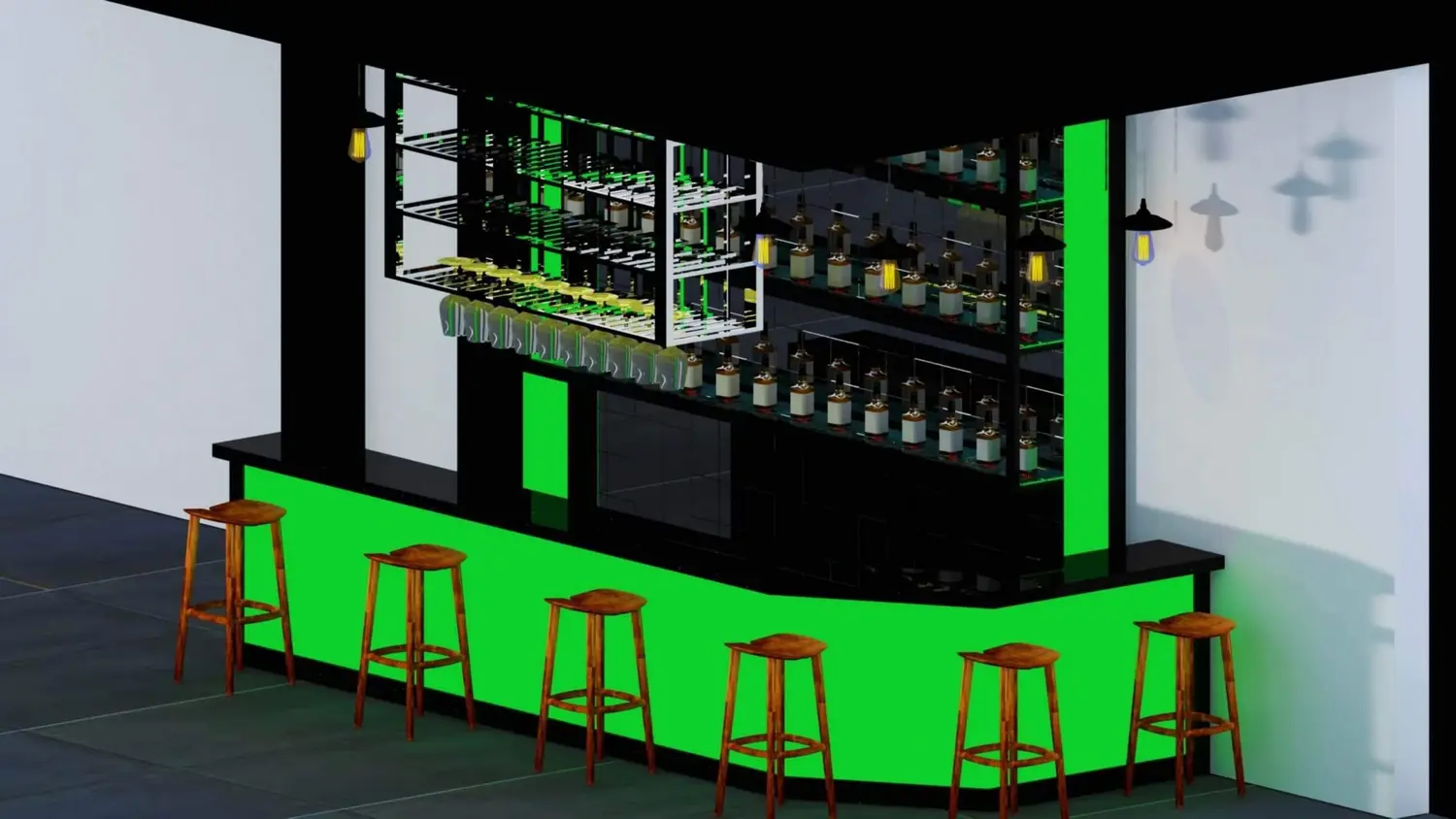 Báo giá quầy bar cafe