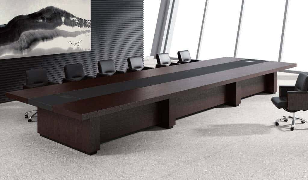 Đóng bàn họp theo kích thước thực tế