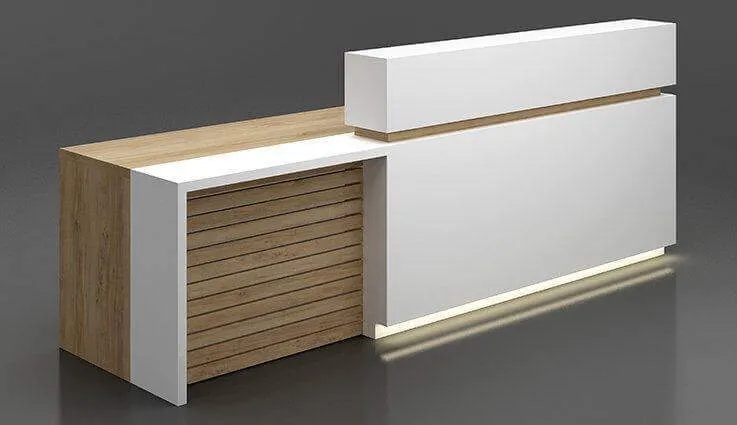 Mẫu quầy lễ tân khách sạn đạt tiêu chuẩn