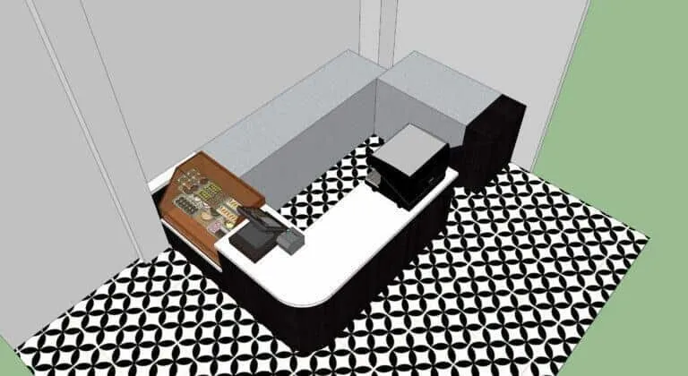 Quầy pha chế giá rẻ