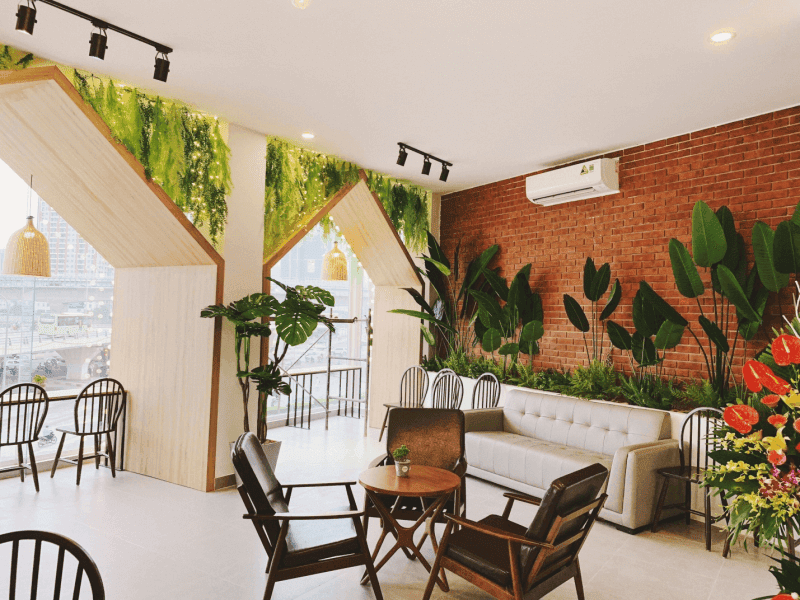 Thiết kế quán cafe phong cách vintage