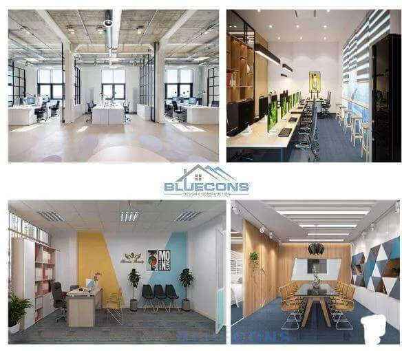 Một mẫu thiết kế văn phòng làm việc hiện đại đẹp và ấn tượng