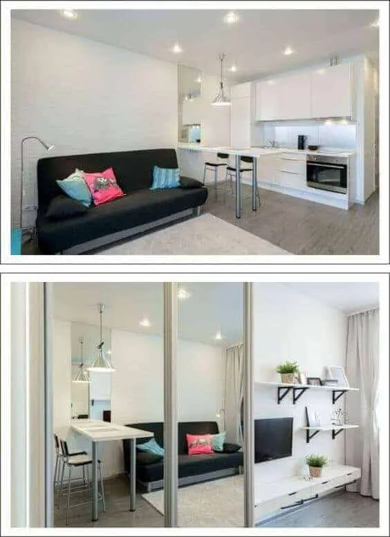 Mẫu thiết kế trang trí nội thất nhà chung cư nhỏ đẹp, độc đáo và thu hút