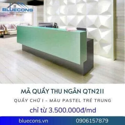#348 Quầy thu ngân QTN211