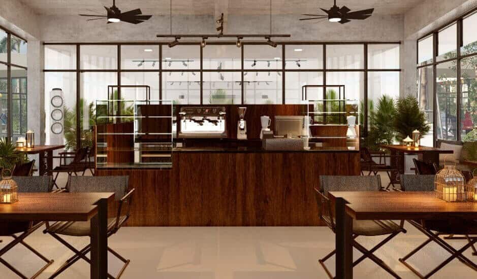 Quầy bar pha chế