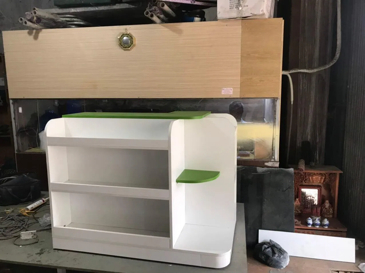 #35 Quầy kệ siêu thị mini giá rẻ 4 Quầy pha chế giá rẻ
