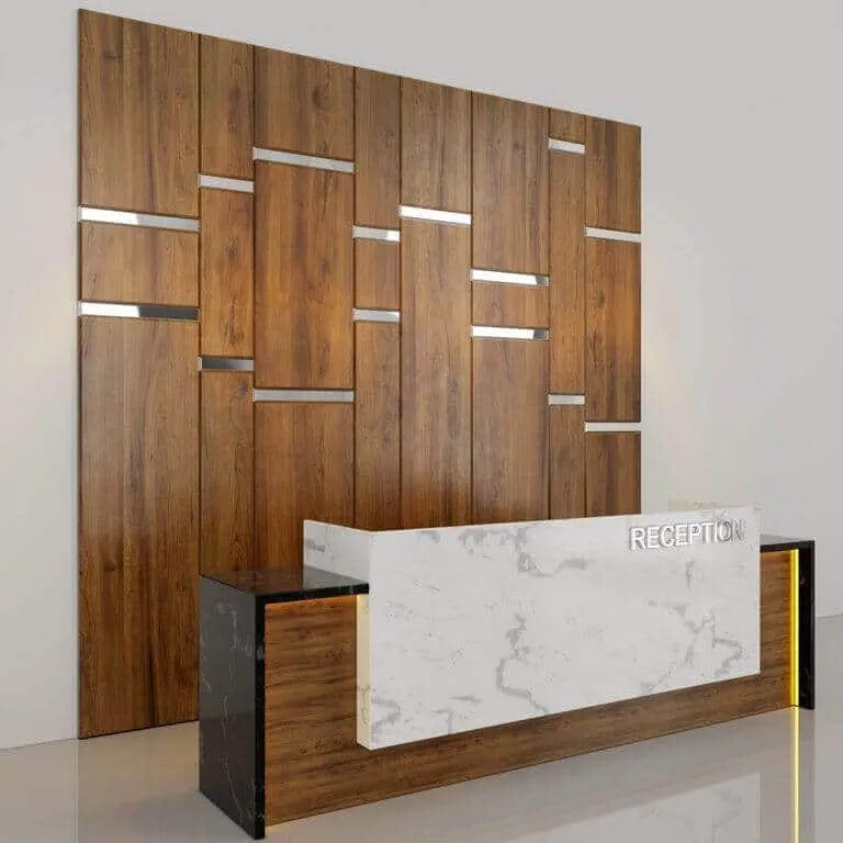 Top 3 phong cách quầy lễ tân đẹp hiện đại bằng đá cẩm thạch 3 Top 3 phong cách quầy lễ tân đẹp hiện đại bằng đá cẩm thạch