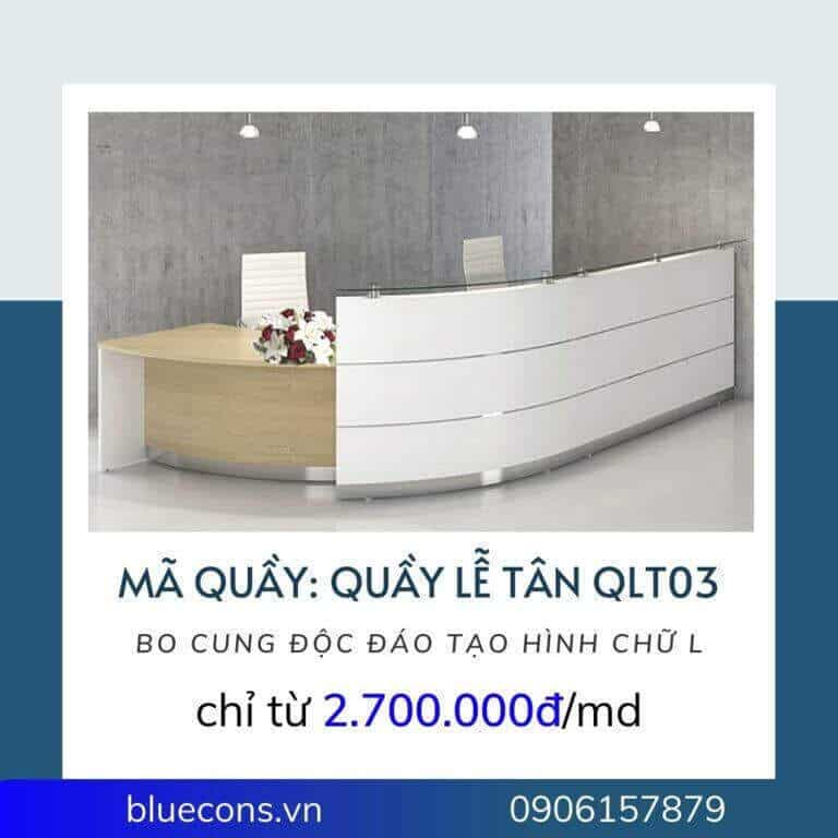 Quầy lễ tân giá rẻ 