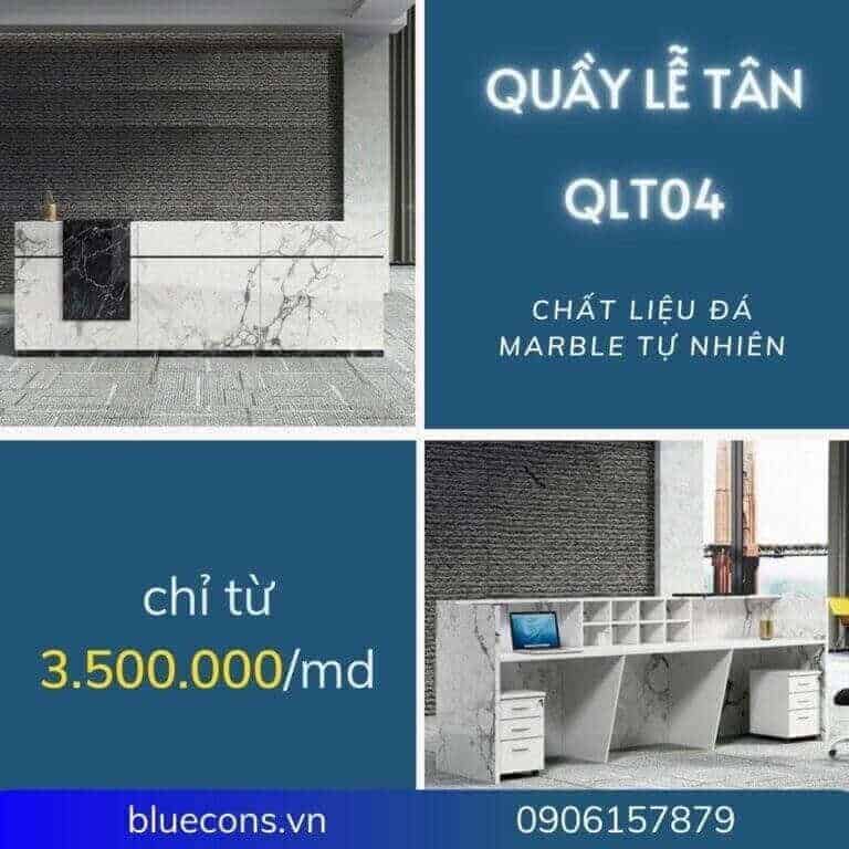 Quầy lễ tân rẻ đẹp