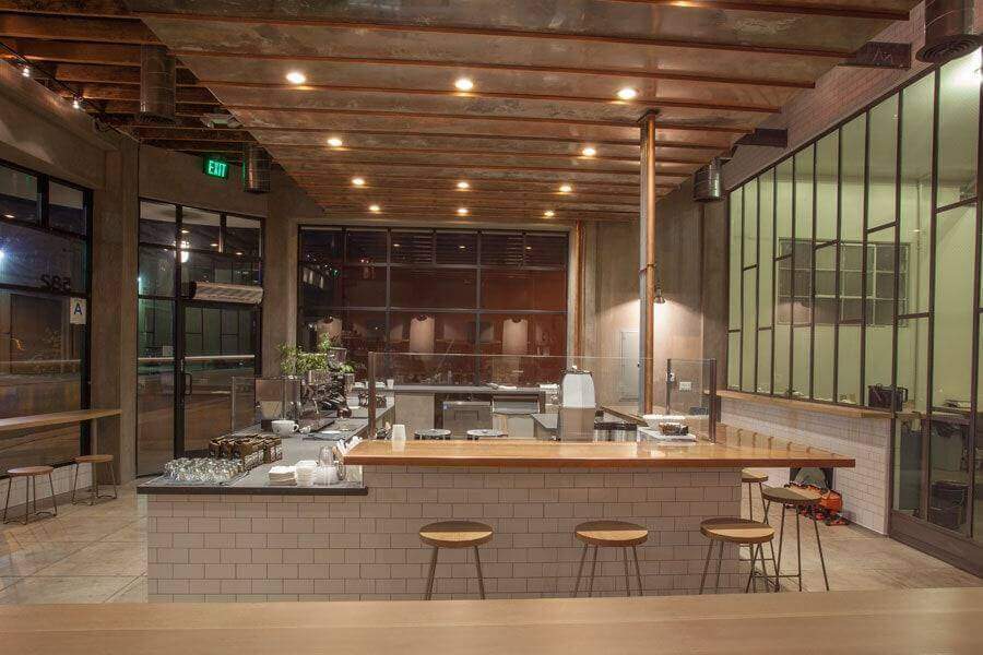 Thiết kế quầy pha chế cafe 2 Thi công nội thất chung cư gỗ công nghiệp