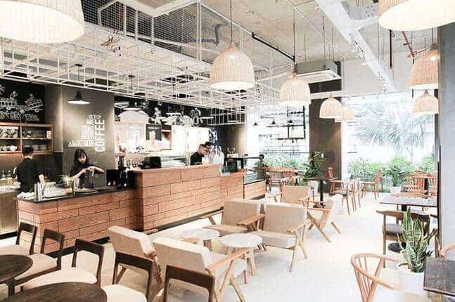 Phong cách Scandinavian mang đến quầy pha chế cafe đơn giản, đẹp tinh tế