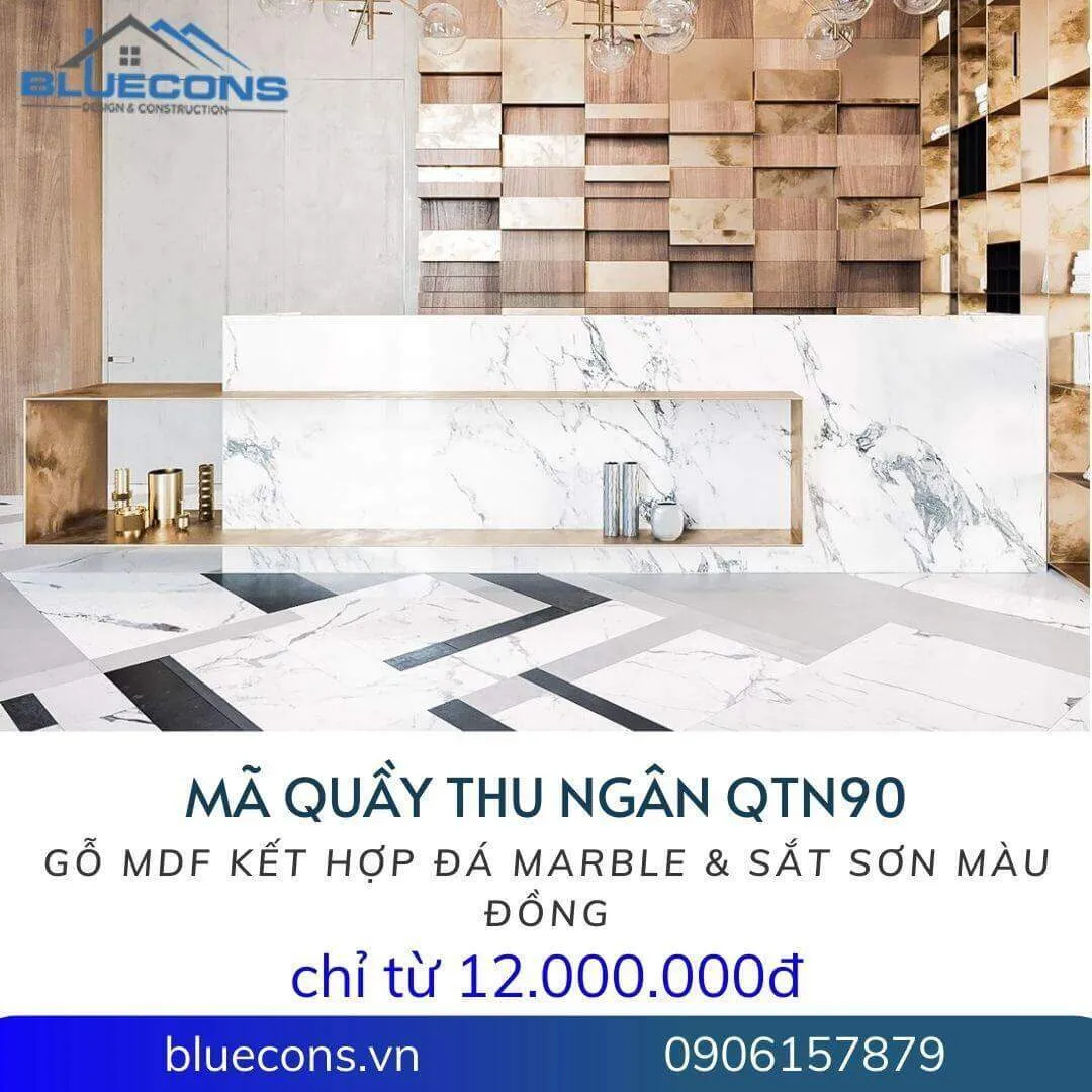 #392 Quầy thu ngân QTN90
