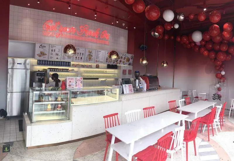 THIẾT KẾ TIỆM BÁNH NGỌT 2 Thiết kế quán cafe phong cách vintage