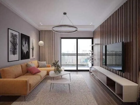 Thiết kế nội thất chung cư hiện đại đẹp 2 Thiết kế phòng chung cư đẹp