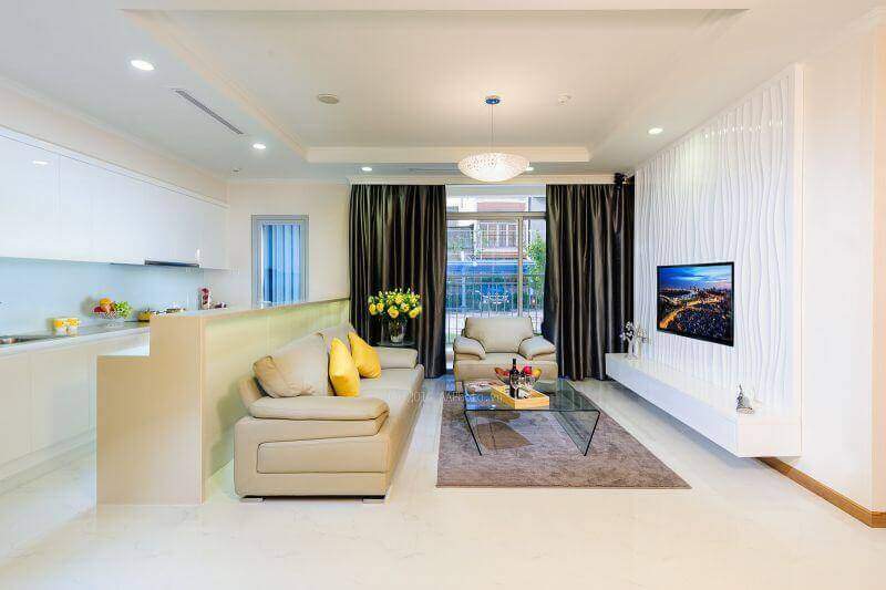 thiết kế nội thất phòng khách nhà chung cư 