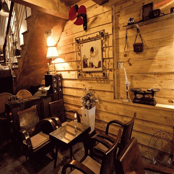 Thiết kế quán cafe vintage