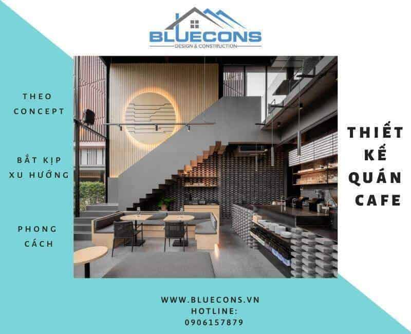 Thiết kế quán cafe đơn giản