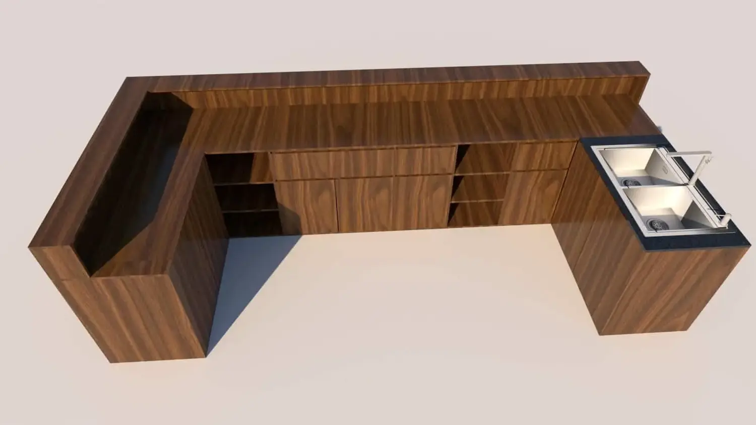 Thi công nội thất chung cư gỗ công nghiệp