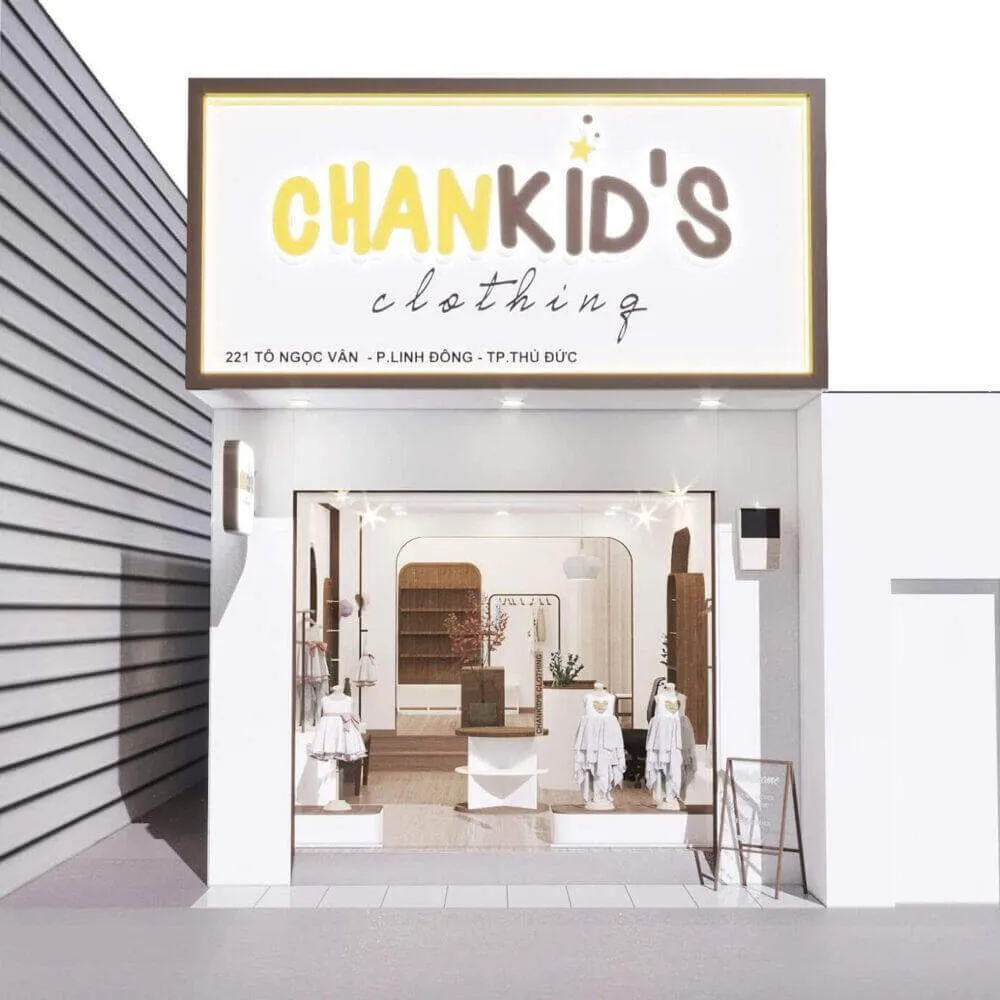 Thiết kế shop thời trang trẻ em đẹp 2 Thiết kế quán cafe phong cách vintage