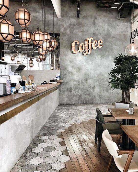 thiết kế thi công quán cafe đơn giản